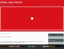 Tablet Screenshot of pizzadesvents-nailloux.com